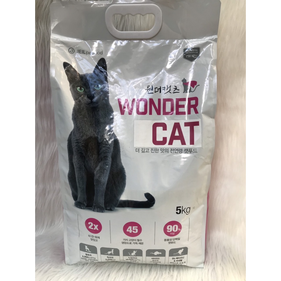 Thức ăn cho mèo Wonder Cats 5kg