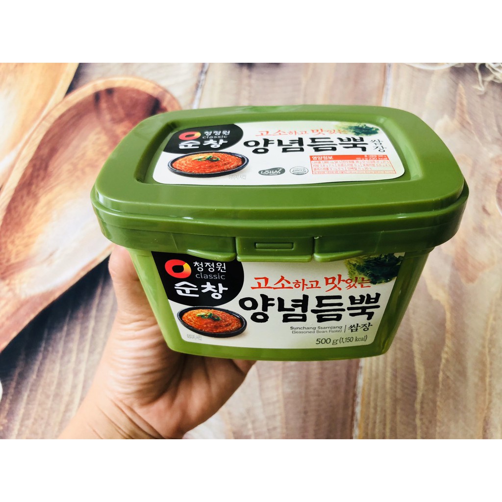 sốt chấm thịt nướng Hàn Quốc hiệu Samjang hộp 500g