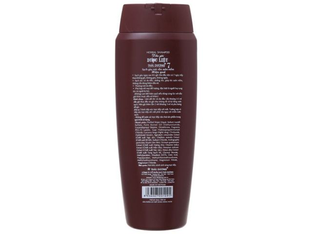 Dầu gội Thái Dương 7 chai 200ml