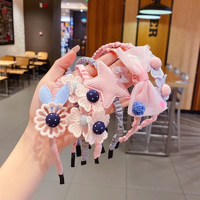 Băng Đô Có Răng Chống Trượt Kiểu Hàn Quốc Dễ Thương Cho Bé Gái