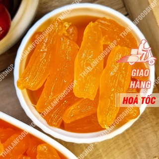 Khoai Sâm Sấy Dẻo (Mứt khoai lang sâm) Lon 500gr