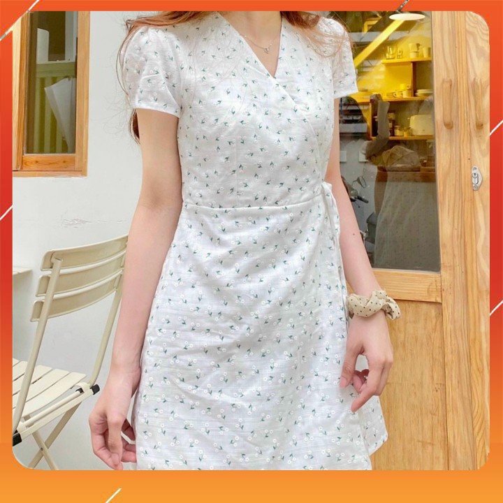 Váy hoa nhí, Đầm hoa nhí vintage TheHQ cho nàng thích phong cách nhẹ nhàng | WebRaoVat - webraovat.net.vn