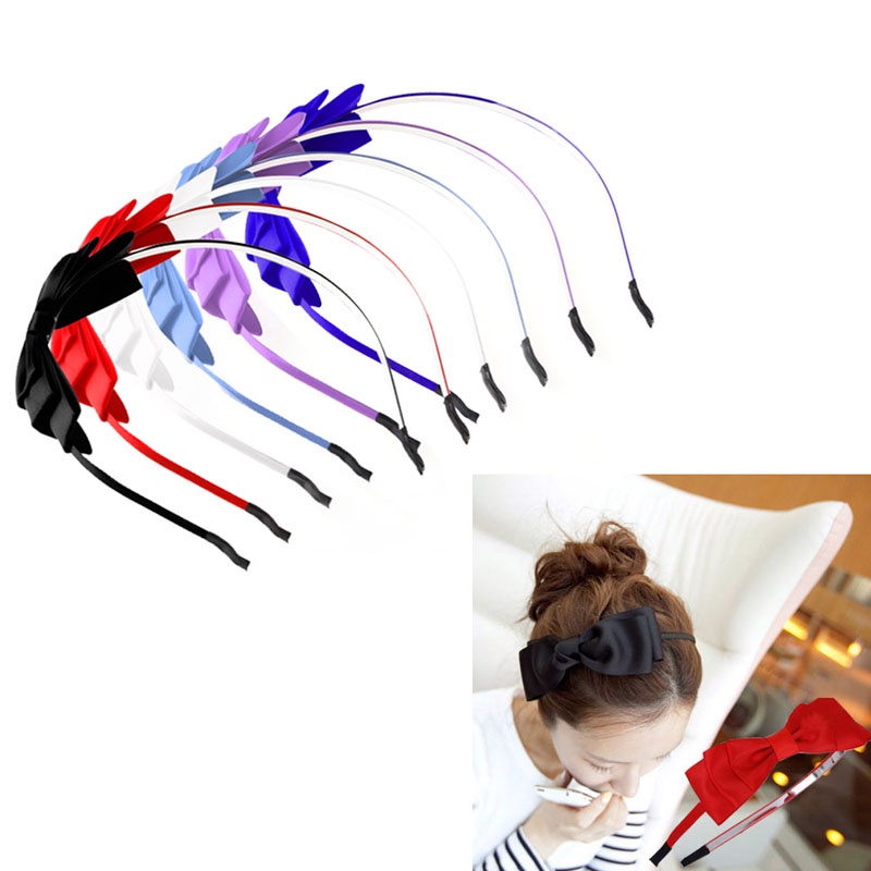 Băng Đô Nơ Cài Tóc Xinh Xắn Dành Cho Nữ