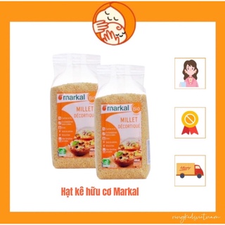 Hạt kê hữu cơ markal 500g - date: 12/2022