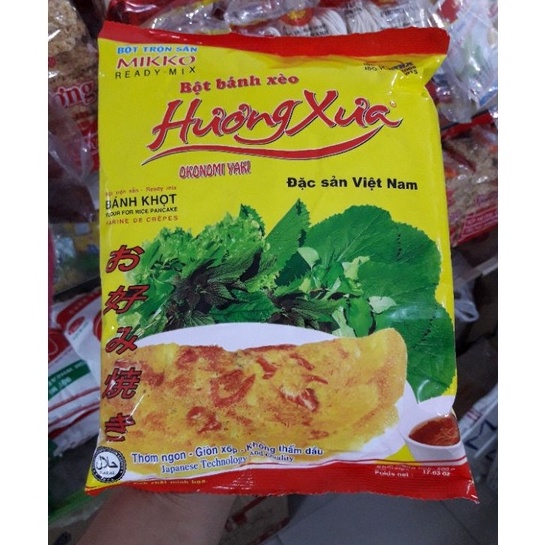 Bột bánh xèo Hương Xưa gói 500gr thơm ngon chuẩn vị