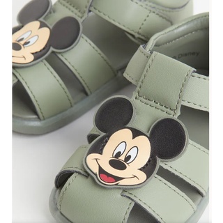 Dép rọ mickey đen HM