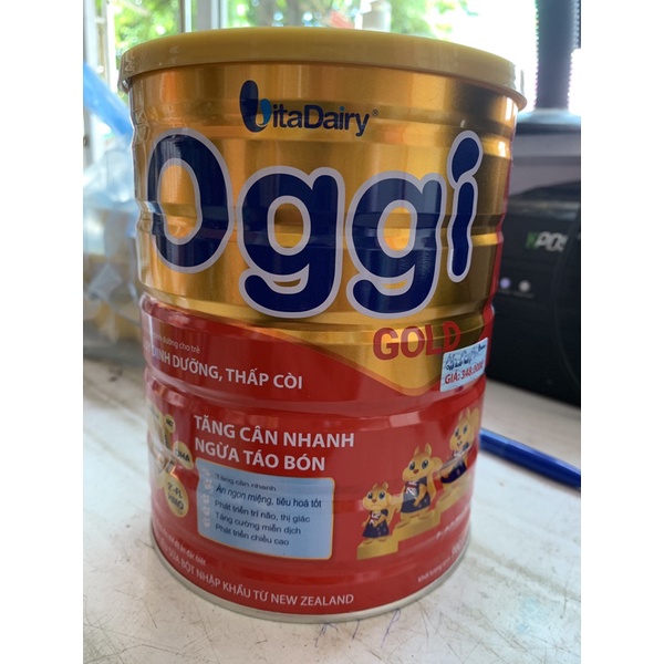 Sữa bột OGGI Oggi Gold suy dinh dưỡng  date 2023