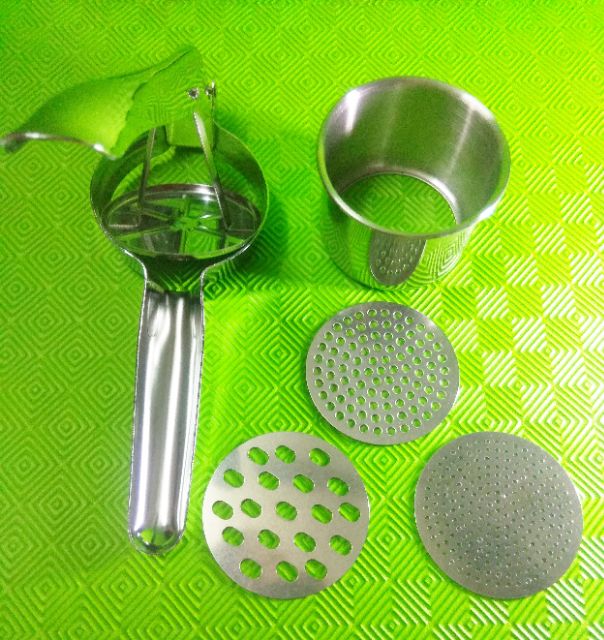 Dụng cụ ép bún, bánh lọt bằng inox