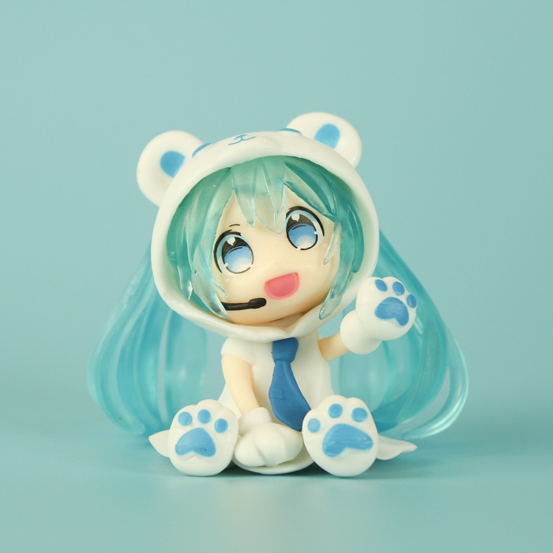 Mô Hình Đồ Chơi Nhân Vật Hatsune Miku 6 Màu Tùy Chọn