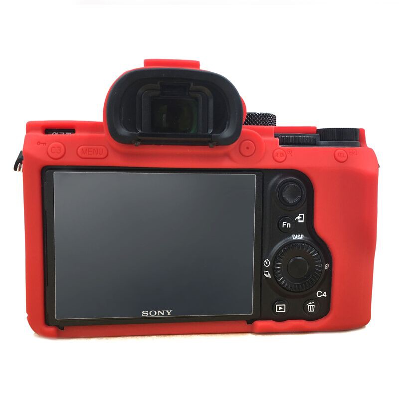 Bao Silicone Máy Ảnh Sony A7iii, A7m3, A7r3 - Loại xịn siêu khít, không cấn nút