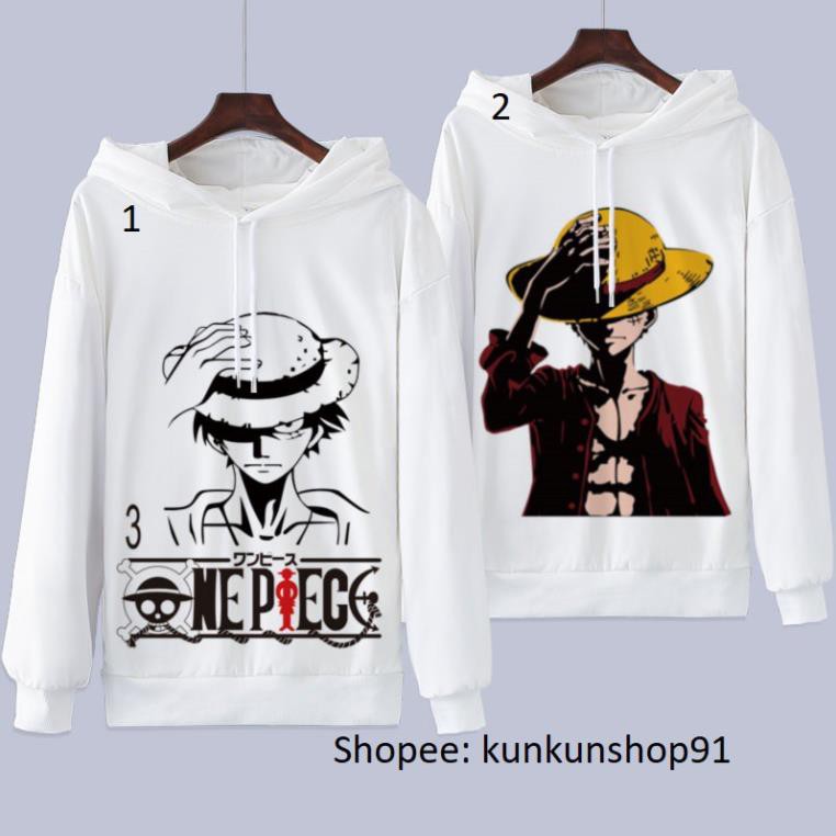 Áo Hoodie Áo Khoác Nỉ One Piece Mũ Rơm Giá Rẻ !!  / SP BÁN CHẠY NHẤT