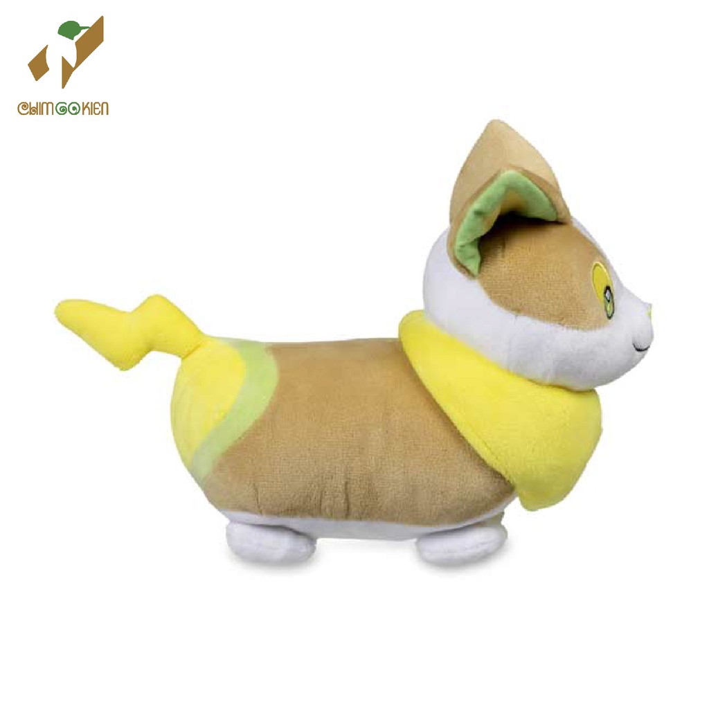 Gấu bông pokemon anime chó corgi Wanpachi(Yamper) 20cm