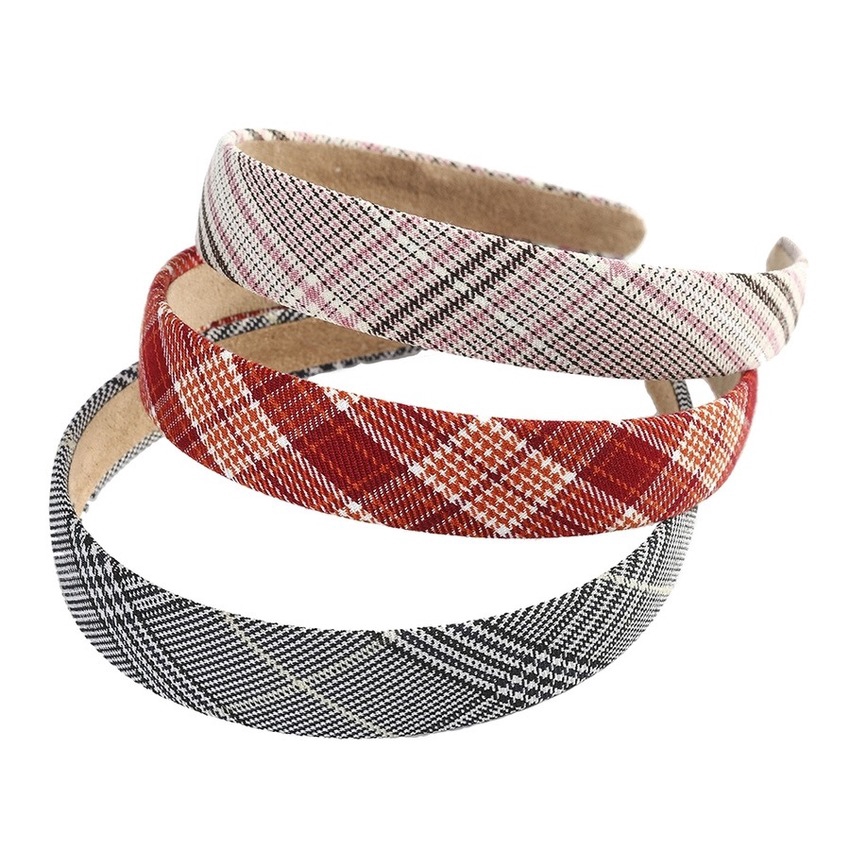 Băng Đô Cài Tóc Bản Rộng In Họa Tiết Phong Cách Hàn Quốc Cho Nữ