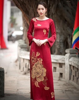 Áo dài thêu