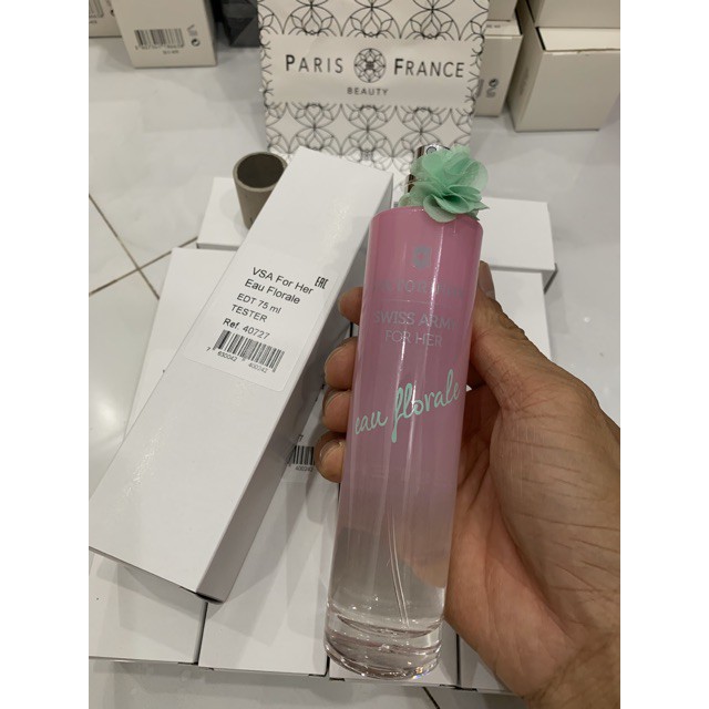 [HÀNG CHÍNH HÃNG] NƯỚC HOA TESTER SWISS ARMY FOR HER EAU FLORLE 75ML (SX KO NẮP) [HOÀN TIỀN GẤP 1000%]