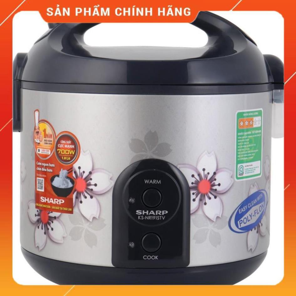 [FreeShip] NỒI CƠM NẮP GÀI SHARP 191STV - HÀNG CHÍNH HÃNG THÁI LAN ♥️♥️ | BigBuy360 - bigbuy360.vn