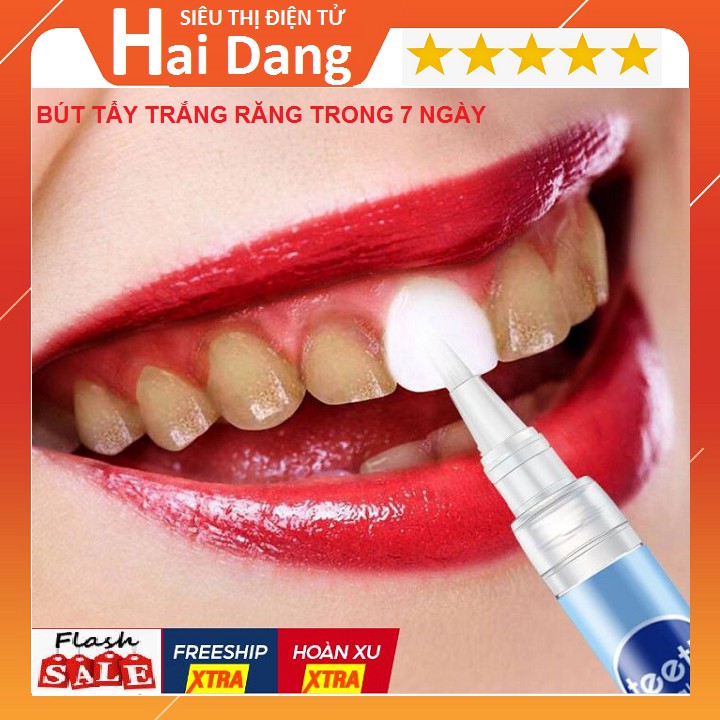 Bút Làm Trắng Răng, Làm Trắng Đẹp Răng Tại nhà Trong 7 Ngày Dazzling White Gel Pen- 2020