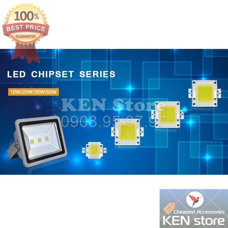 Chip led, nhân led 20W 30W 50W 100W điện 30V - 36V DC V1.0