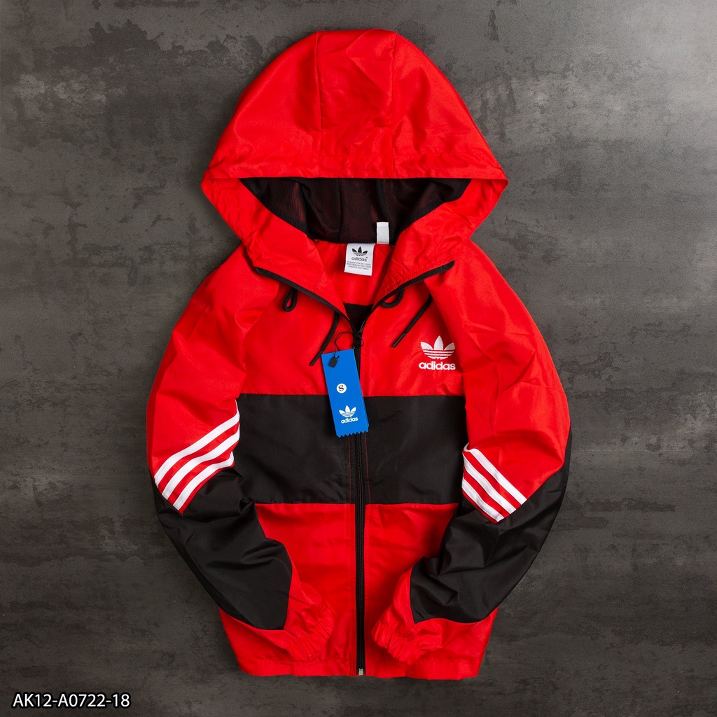 Áo khoác ADIDAS 2 vải gió 2 lớp AK12 - áo khoác nam VNXK