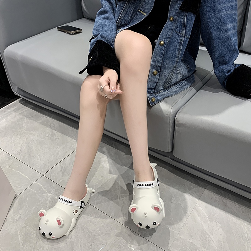 Tikp Dép Đi Trong Nhà Mềm Mại Thoải Mái Hình Gấu Koala 3 Màu Size 36-41 Dành Cho Nữ