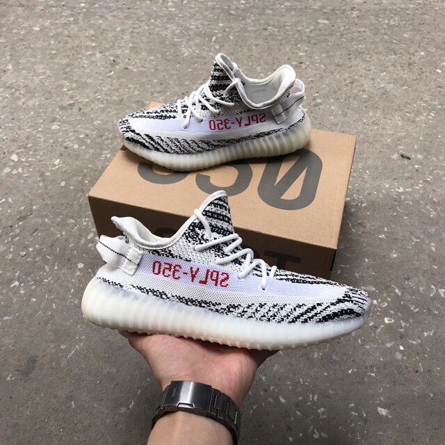 [FULL BOX+VIDEO] Giày Sneaker YZ350 Zebra Ngựa Vằn | BigBuy360 - bigbuy360.vn