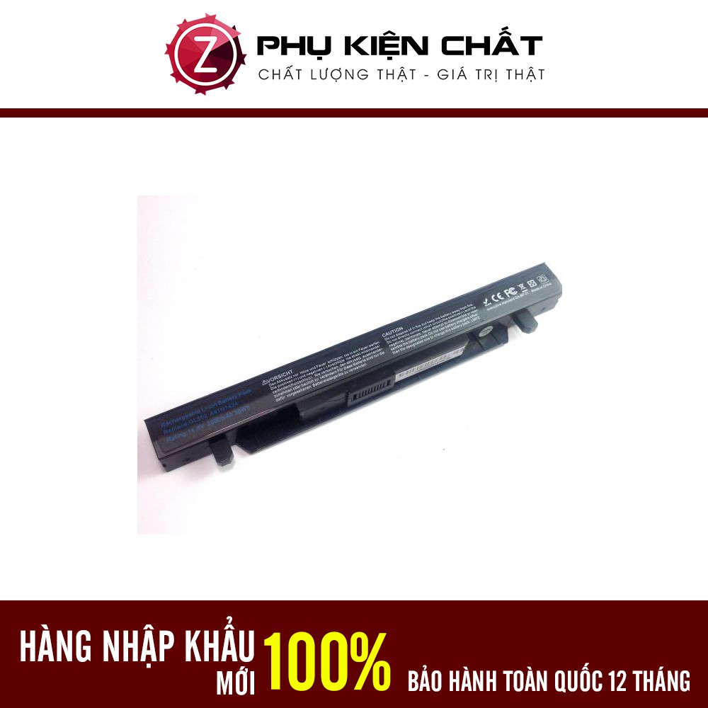 (Bảo Hành 12 Tháng)Pin Laptop Asus ROG GL552 GL552J GL552JX GL552VX GL552VW GL552VL mã pin A41N1424 với logo Asus