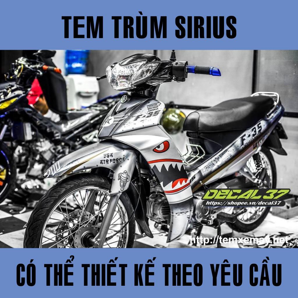  Tem Trùm Sirius Cá Mập Đẹp 