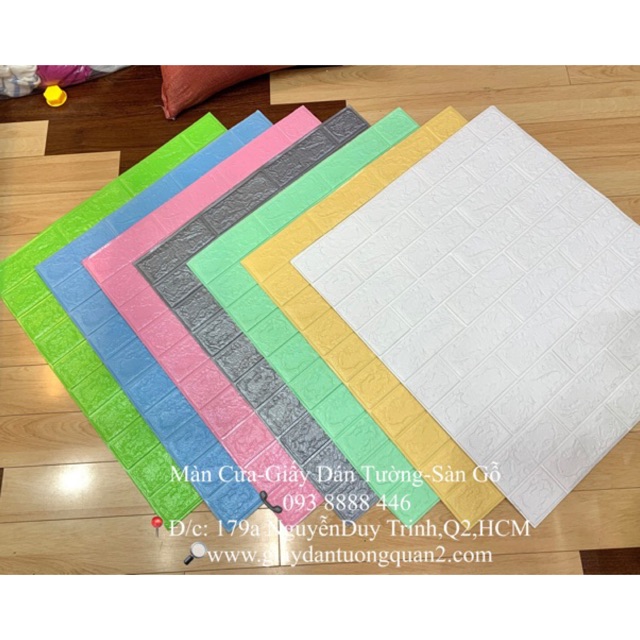 (Miền Nam) Xốp dán tường 3D 4mm(Có BẢO HÀNH)