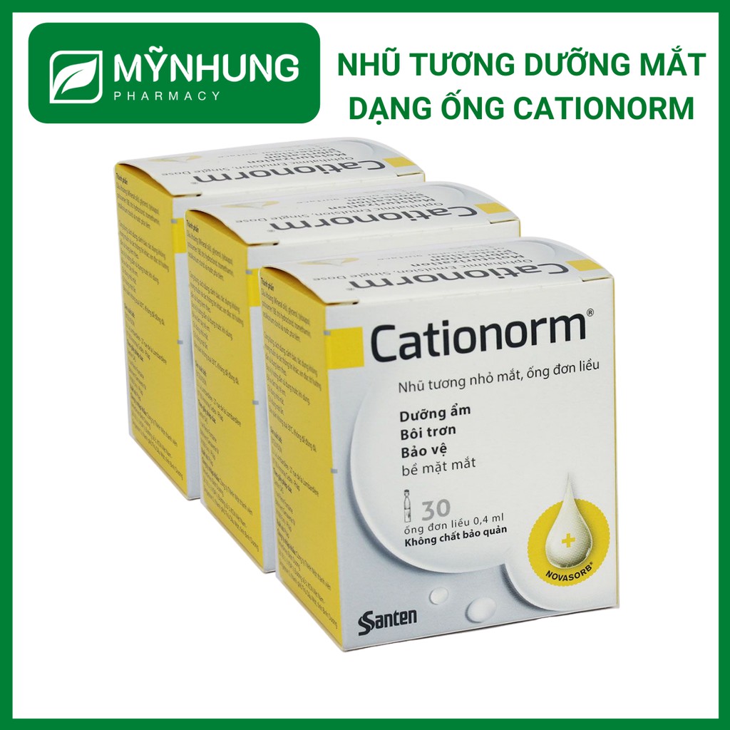 Nhũ tương dưỡng mắt dạng ống CATIONORM | BigBuy360 - bigbuy360.vn