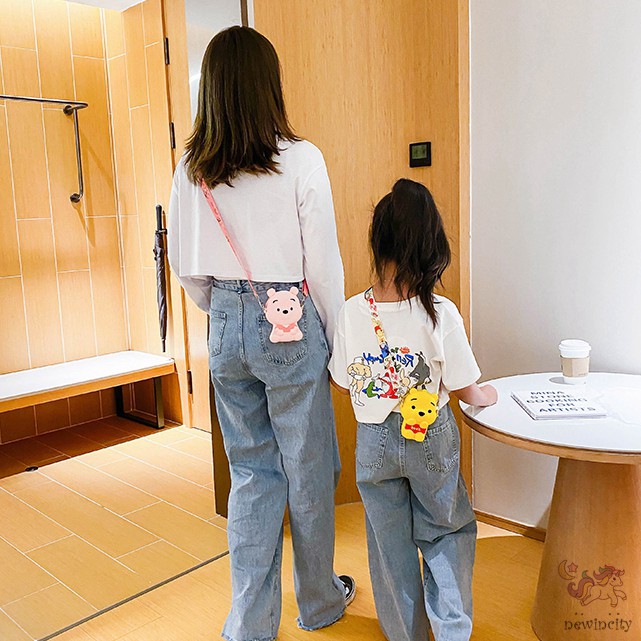 Túi Đeo Chéo Hoạt Hình Dễ Thương Bằng Gel Silica Cho Bé Gái