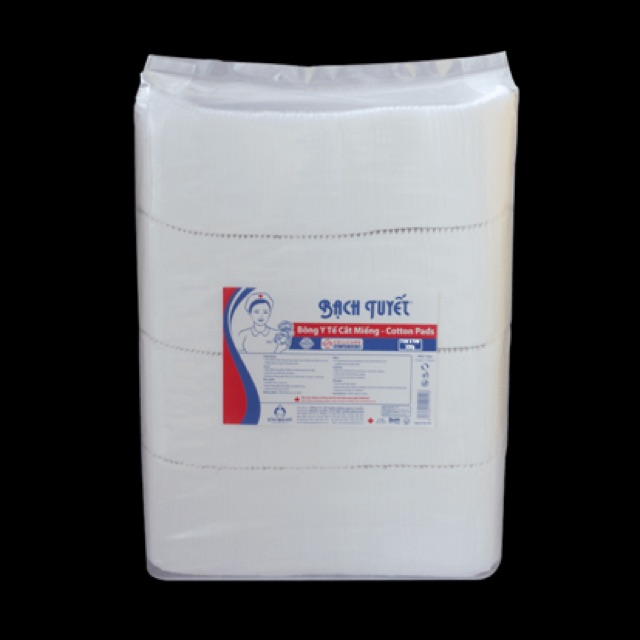 BÔNG BẠCH TUYẾT - Bông Y Tế Cắt Miếng 0,5kg 1kg (hàng chính hãng) - Vệ sinh baby