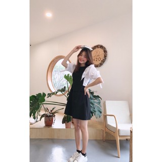 ĐẦM XOÈ PHỐI CÁNH XẾP LY