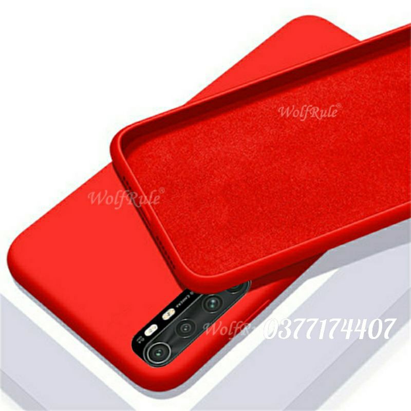 Xiaomi Mi Note 10 Lite_Ốp lưng dẻo màu KTS Desing chống bám bẩn dễ lau chùi