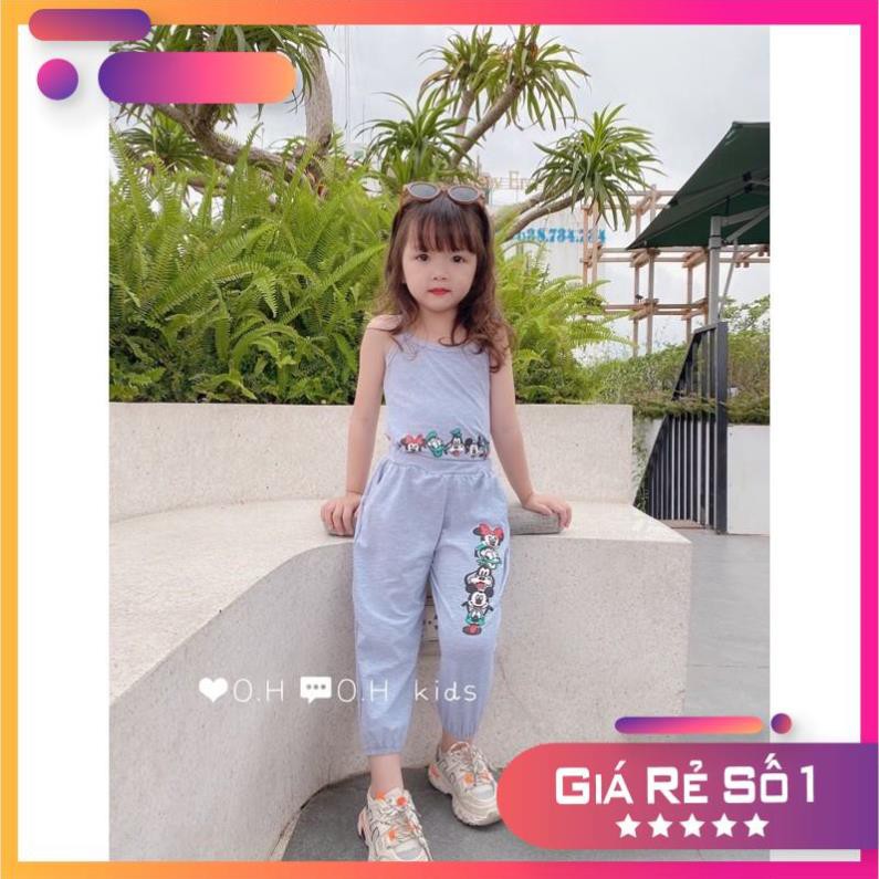 Bộ cotton bé gái❤️phong cách hip hop từ 10-22kg❤️ chất cotton 4 chiều mềm mịn