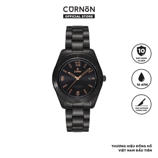 Đồng Hồ Nam Curnon Jackson Lava Dây Kim Loại Chính Hãng - Thiết Kế Thể Thao, Đếm Giờ