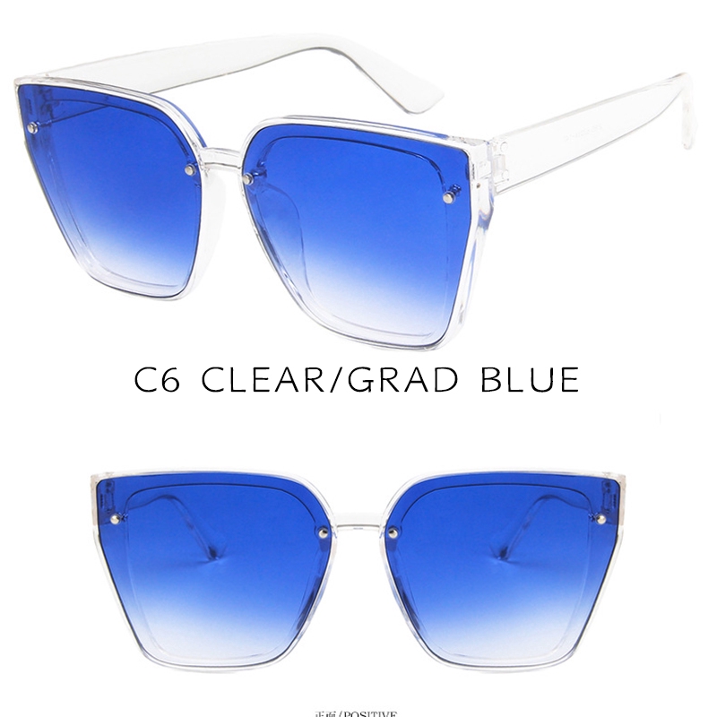 Kính Mát Mắt Mèo Phong Cách Hàn Quốc Cho Nữ