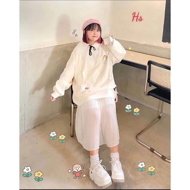 Áo hoodie cầu vồng HSU1