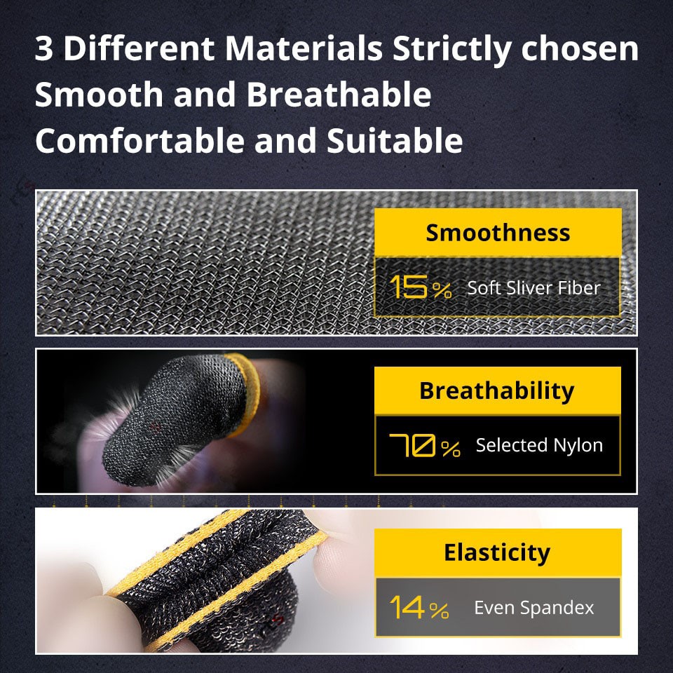 Bao tay chơi game Mobile - Găng tay chơi game Mobile cảm ứng chống mồ hôi chống trượt | BigBuy360 - bigbuy360.vn