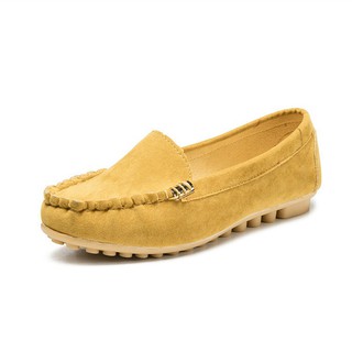 Giày Loafer Nữ Chất Liệu Da