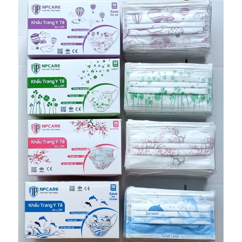 [Mã COSDAY giảm 8% đơn 150K] Hộp 50 cái Khẩu trang y tế 4 lớp cao cấp LT kháng khuẩn , lọc bụi, chống nắng | BigBuy360 - bigbuy360.vn
