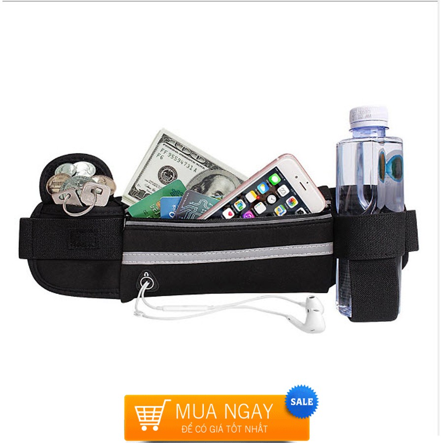 [ MÃ ANHQGI10K GIẢM 10K TẤT CẢ SP ]  Túi Đeo Bụng, Túi Đeo Hông Chạy Bộ Thể Thao, Túi phản quang 55k | BigBuy360 - bigbuy360.vn