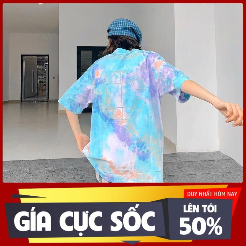 Áo thun tay lỡ CINDER CLUB ( Tee tie dye) áo phông unisex nam nữ oversize form rộng-  Local Brand Ch
