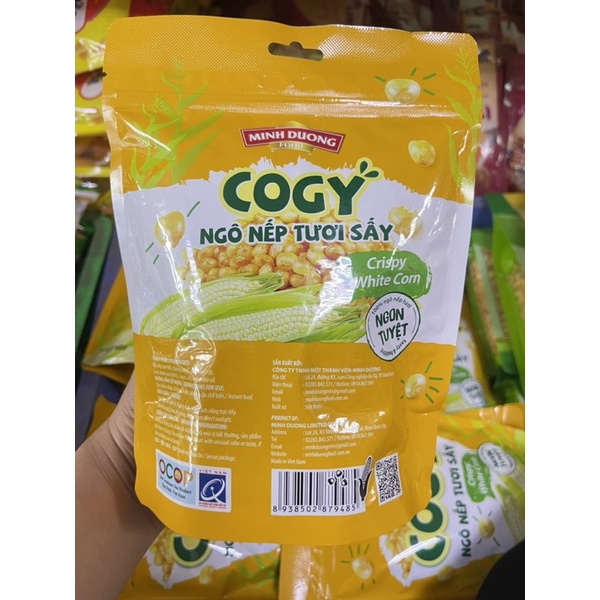 NGÔ NẾP TƯƠI SẤY COGY MINH DƯƠNG 160G