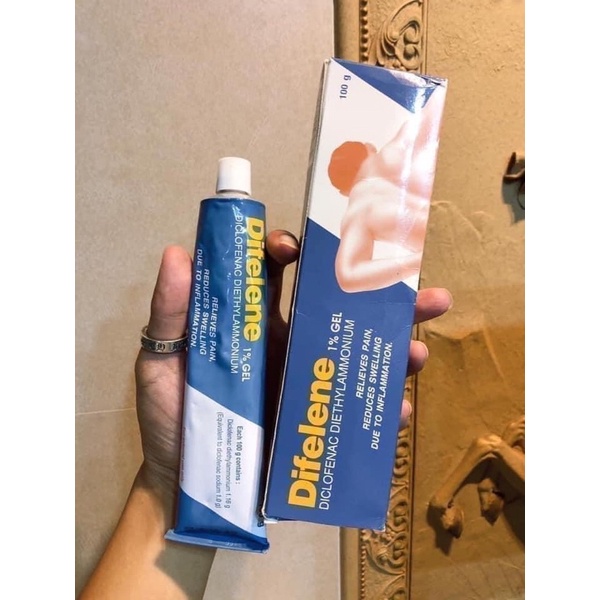 Dầu Xoa Bóp Xương Khớp Difelene 100gram Thái Lan chính hãng dạng gel