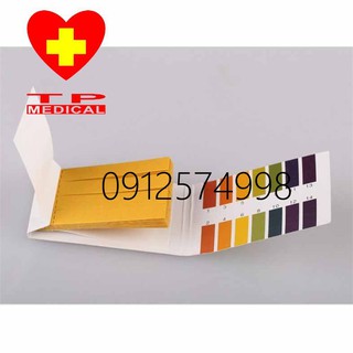 Giấy quỳ tím- giấy đo PH  1-14 tập 80 tờ