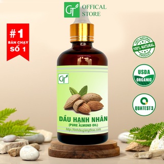 Dầu Hạnh Nhân Làm Đẹp Chai 100ml - 100% Tự Nhiên Nguyên Chất