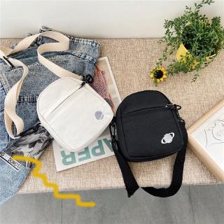 Túi Vải Canvas Mini Đeo Vai Thiết Kế Đơn Giản Dễ Phối Đồ Cho Nữ