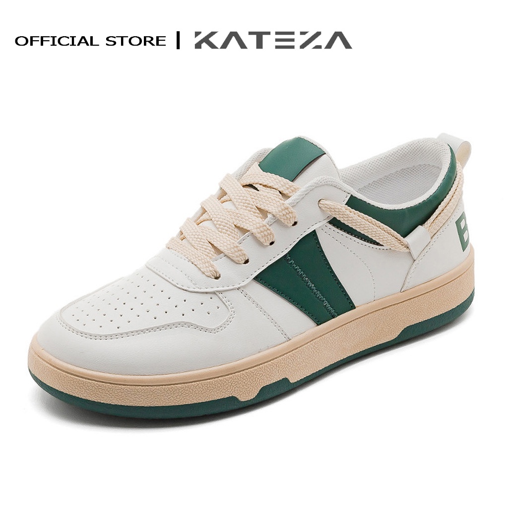 Giày thể thao nam chất liệu da cao cấp phong cách sneaker trẻ trung năng động full size - KATEZA MS51