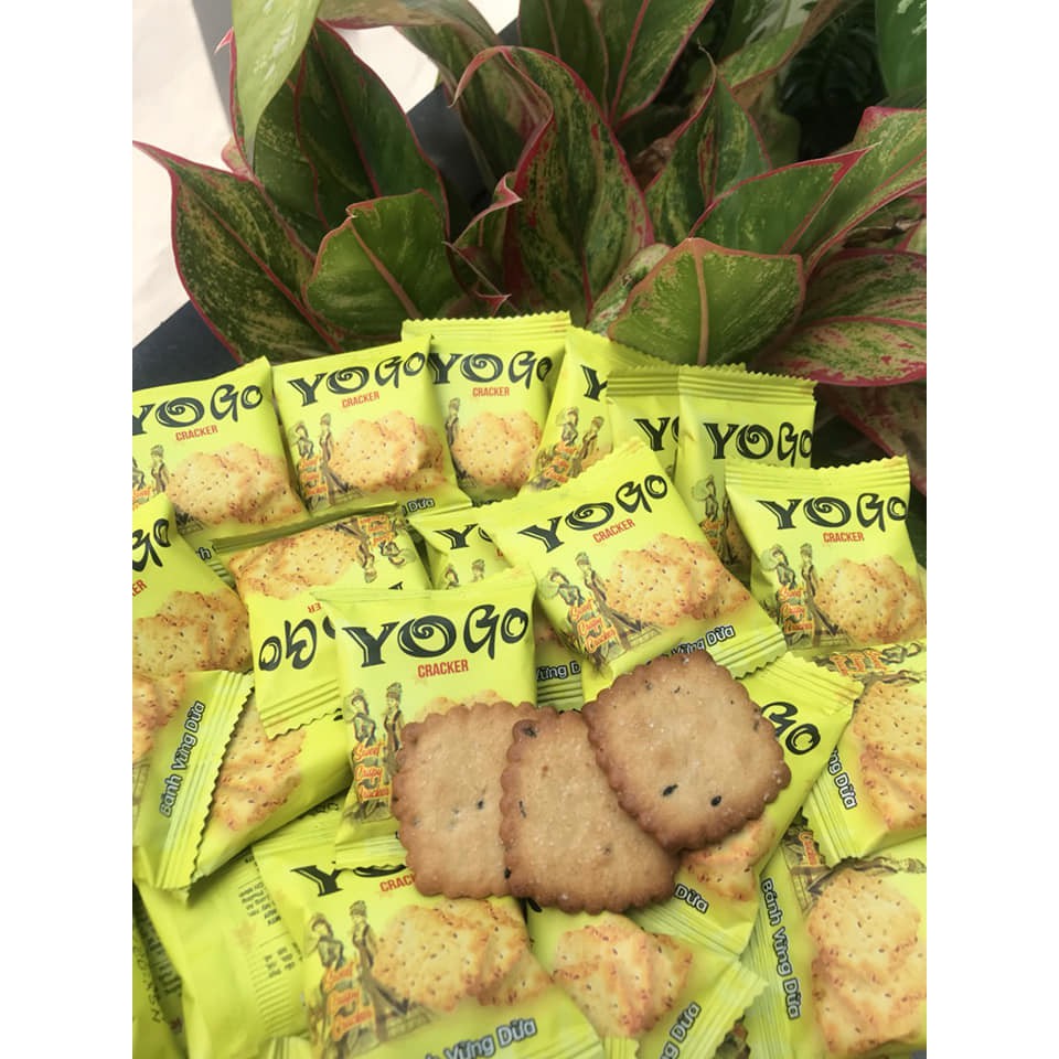 Bánh yogo vừng dừa - giá sỉ 250g / 500g