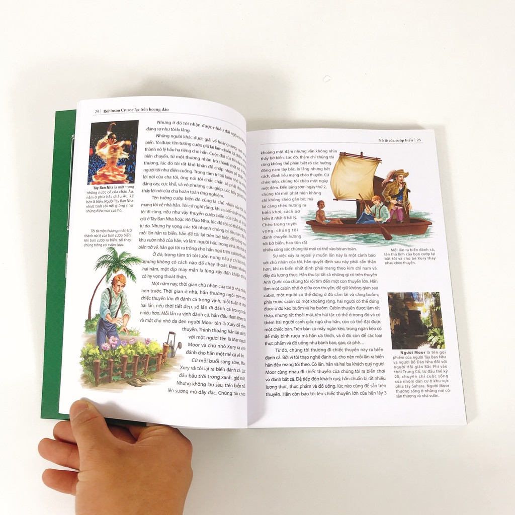 Sách - Robinson Crusoe lạc trên hoang đảo